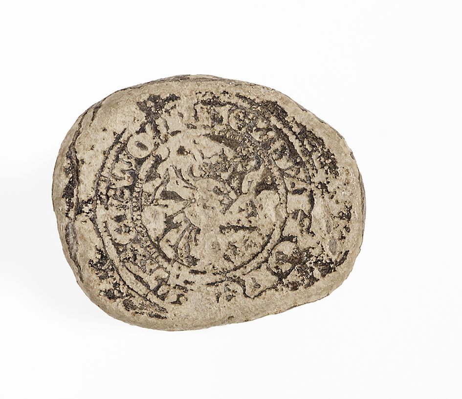 Loden proefslag 2/3e Groot, Ludolf I van Gronebeke en Selwerd, (ca. 1322-1323)