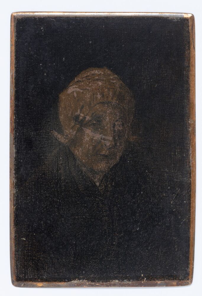 Katwijkse oude vrouw (etsplaat)