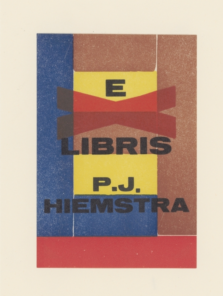 Ex-Libris P.J. Hiemstra (G-200)