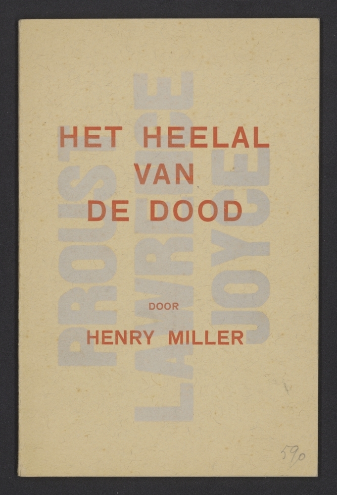 Het heelal van de dood (Volière-reeks 9/10), 1944 (G-254)