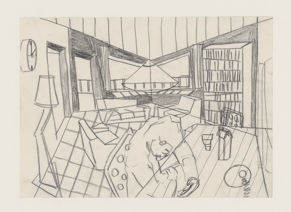 Grijze kamer (voorstudie)