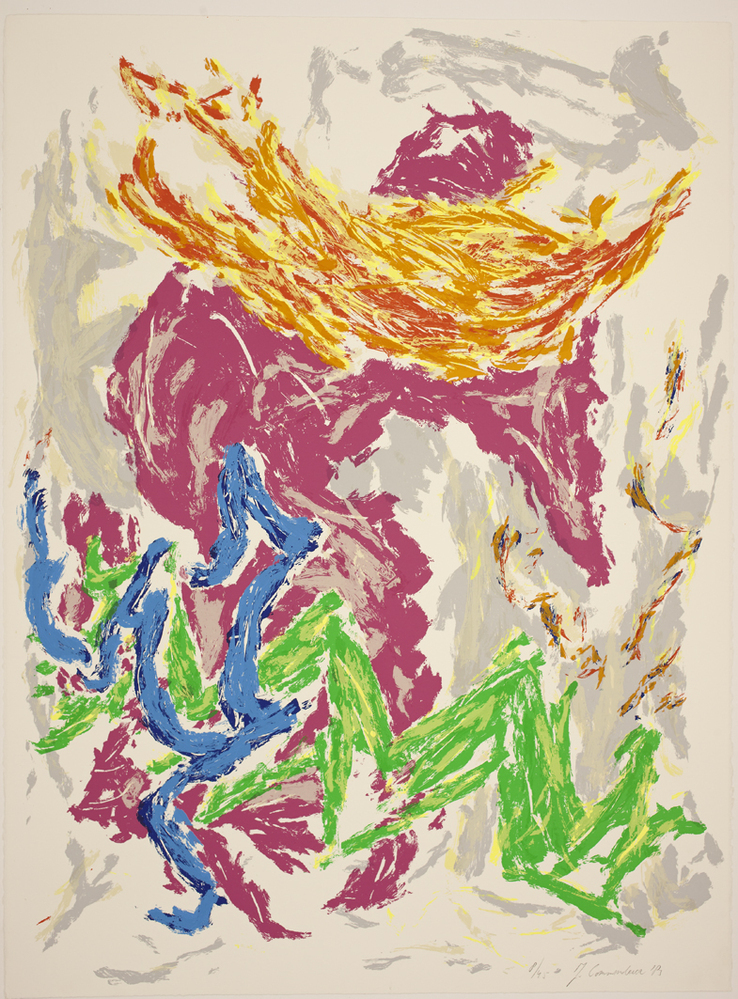 Zonder titel (uit de serie: 12 Zeefdrukken)