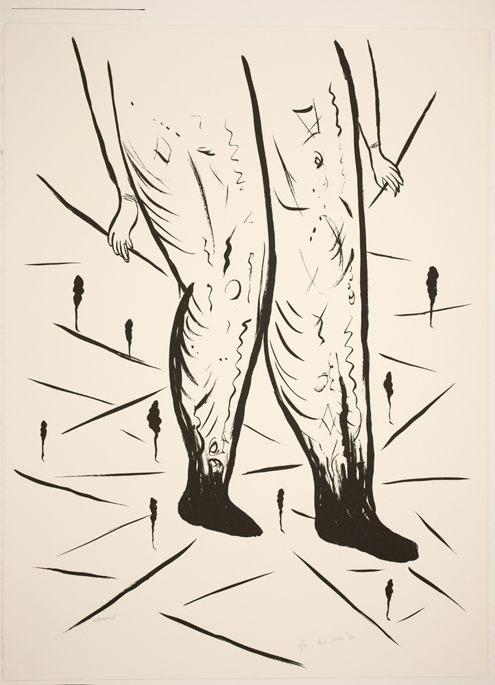 Ontwapend (uit de serie: 12 Zeefdrukken)