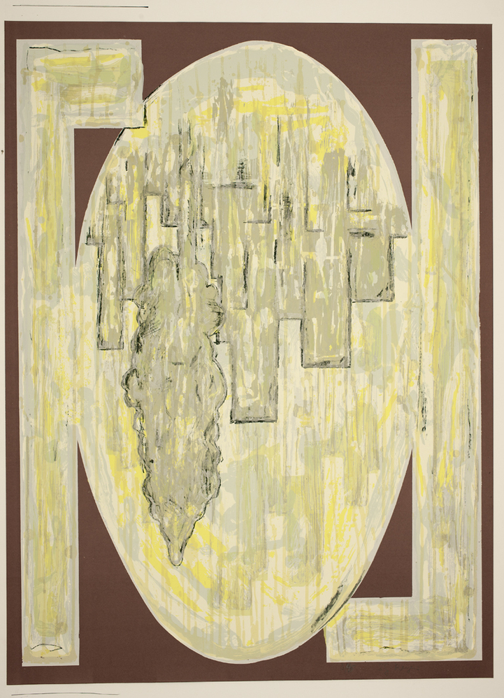 Zonder titel (uit de serie: 12 Zeefdrukken)