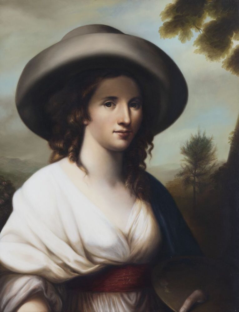 Autoritratto immaginario di Angelica Kauffmann