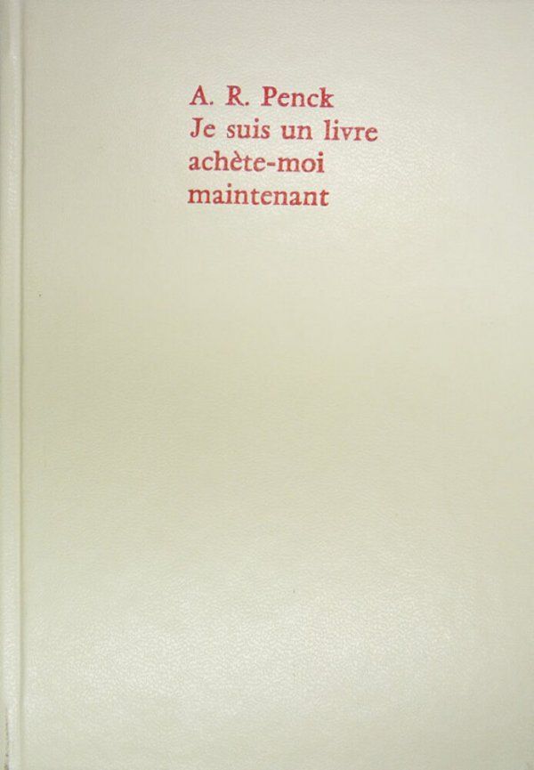 Je suis un livre achète-moi maintenant