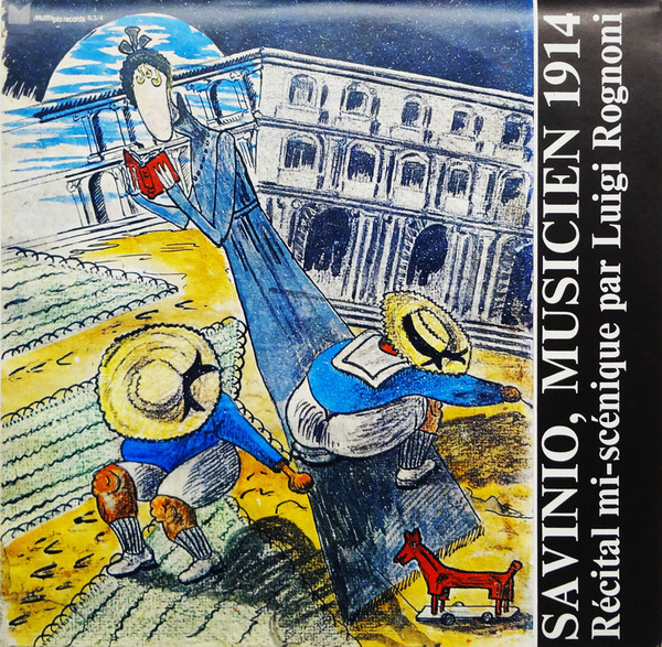 Savinio, Musicien 1914 - Récital mi-scénique par Luigi Rognoni