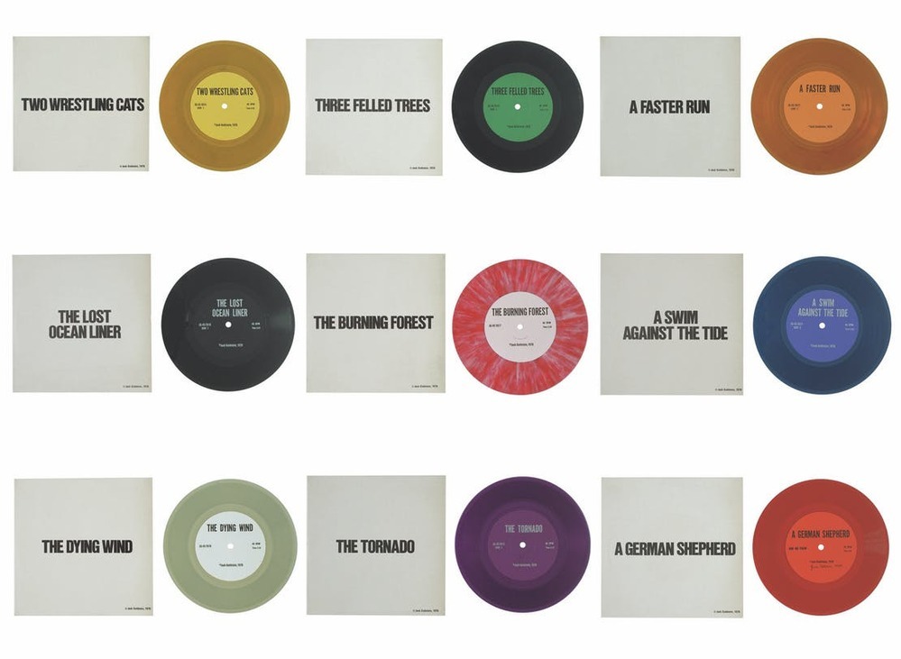 A Suite of Nine 7-Inch Records with Sound Effects