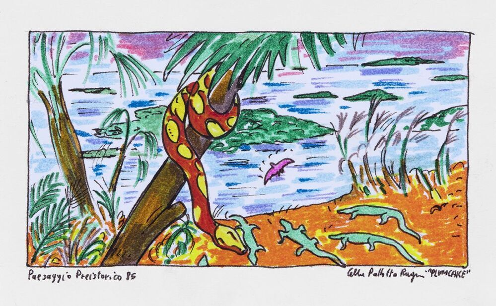 Paesaggio preistorio