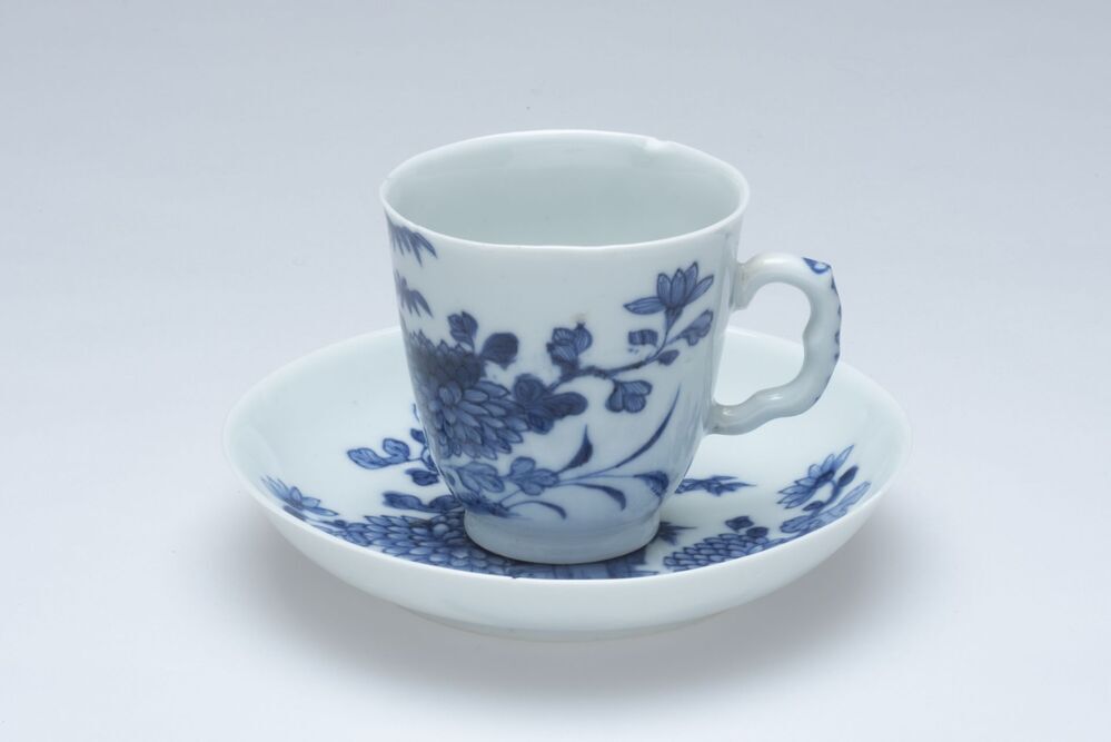 Chocoladekop en schotel