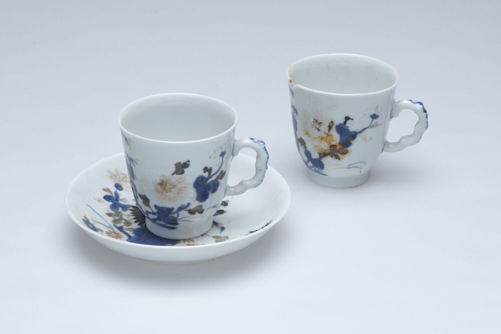 Chocoladekop en schotel