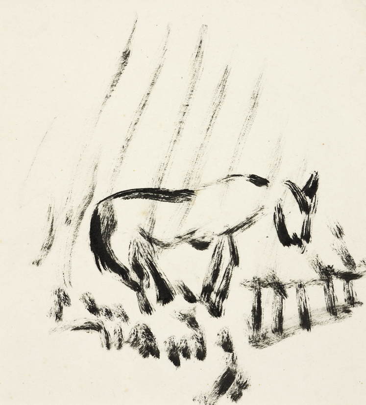 Schets van een paard (SC-62)