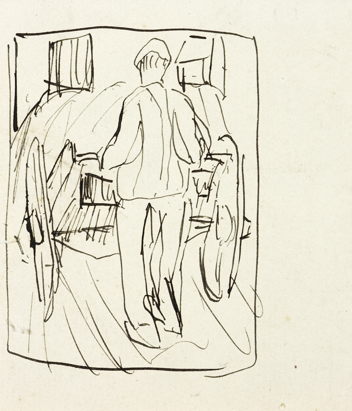 Man met handkar (SC-31)