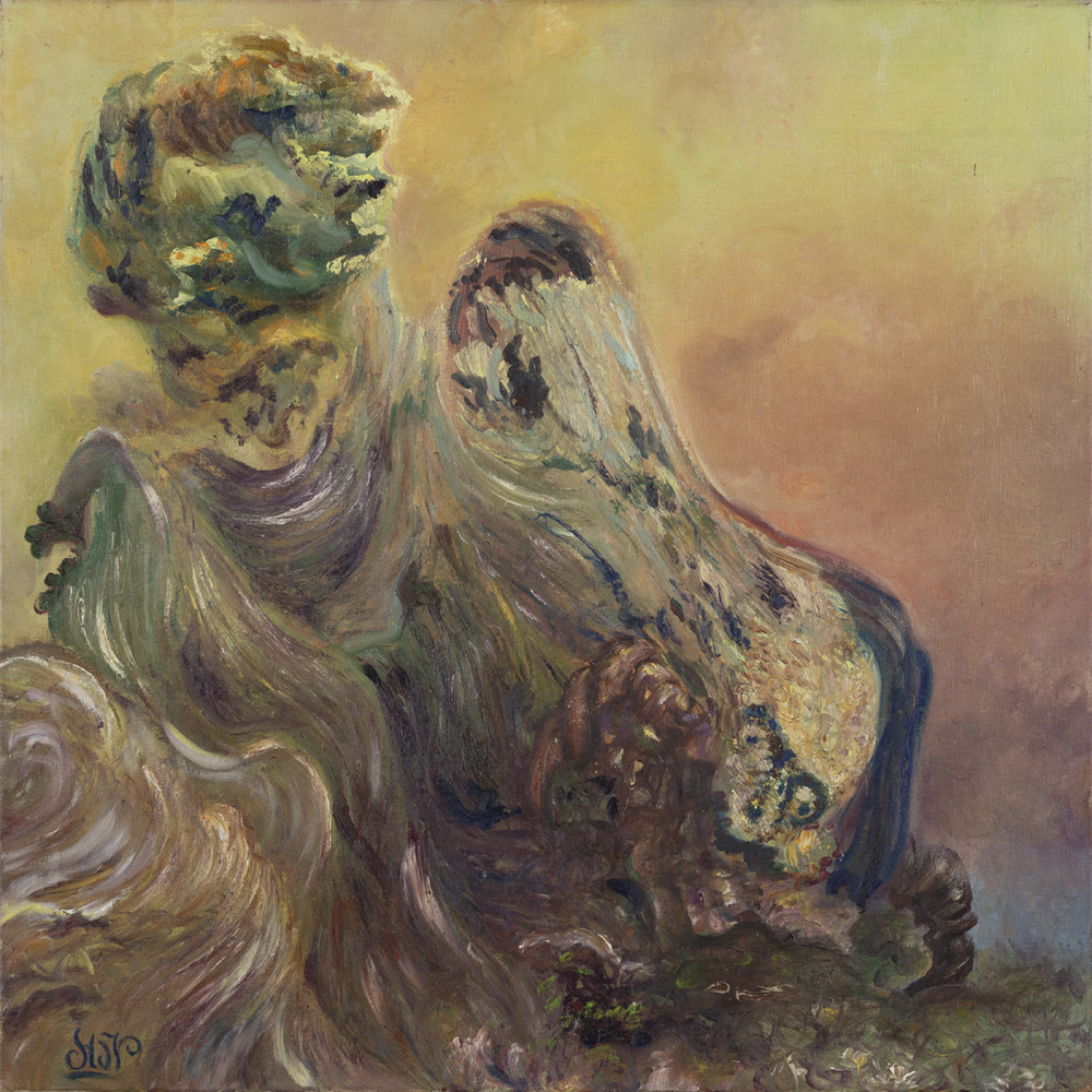 Spinachtig wezen met prooi