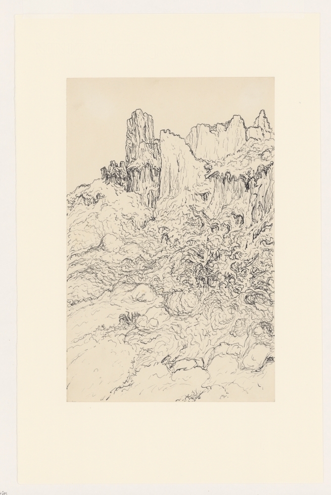 Berglandschap-Sierra