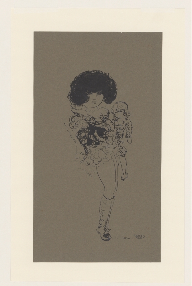 Kinderfiguur met kop