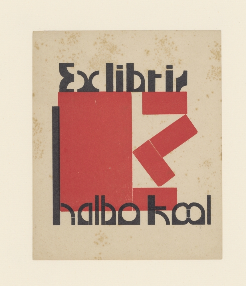 Ex Libris Halbo C. Kool (G-156)