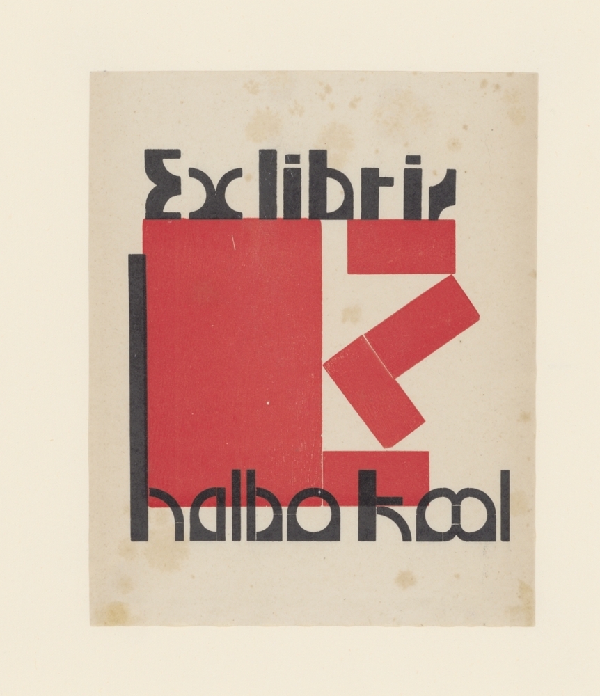 Ex Libris Halbo C. Kool (G-156)