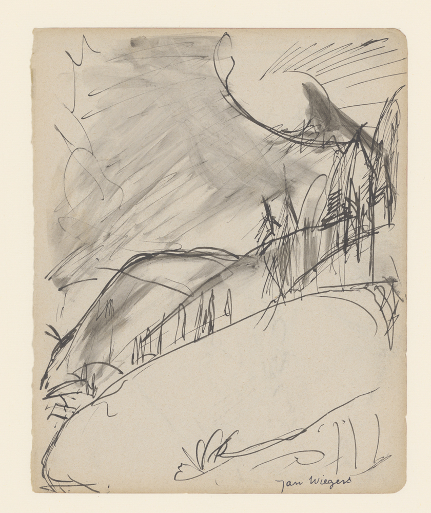 Zwitsers landschap met zon