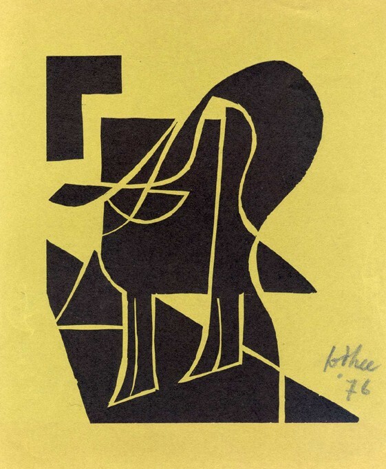 Nieuwjaarskaart 1977