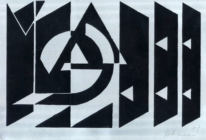 Nieuwjaarskaart 1974