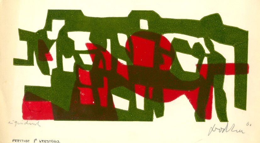 Nieuwjaarskaart 1961