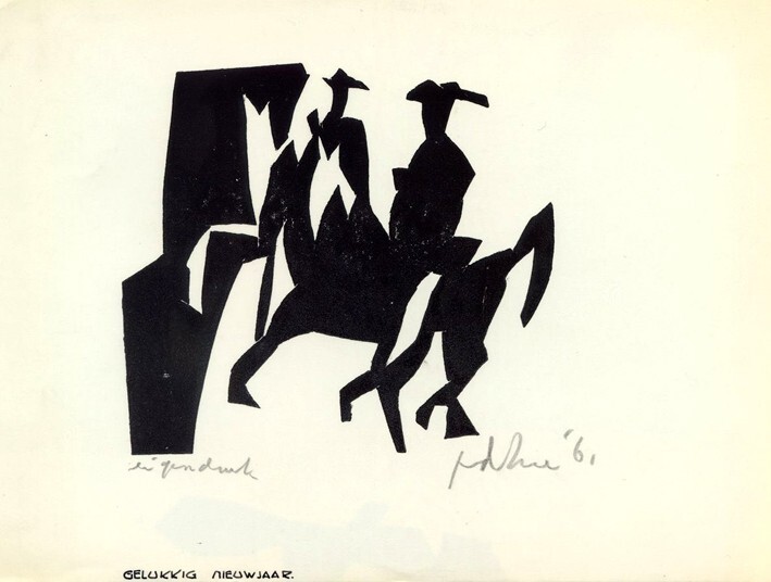 Nieuwjaarskaart 1961