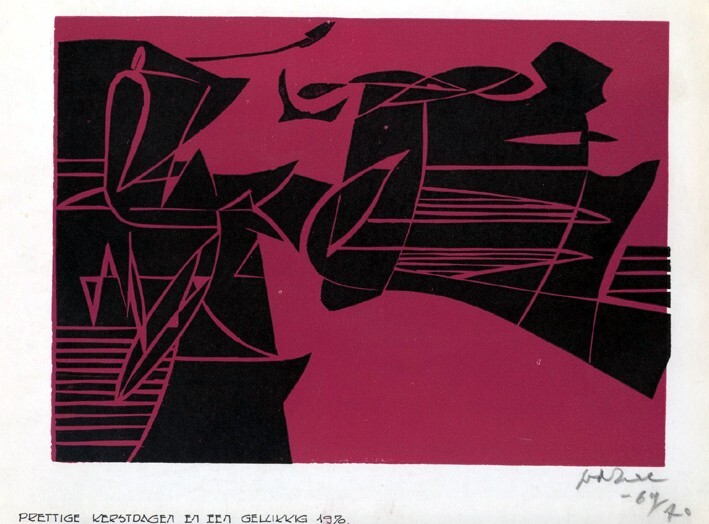 Kerst- en Nieuwjaarskaart 1970