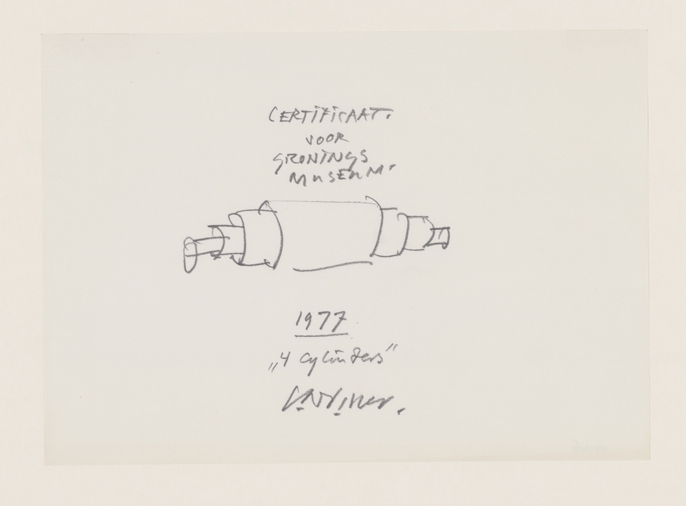 Certificaat: 4 cylinders