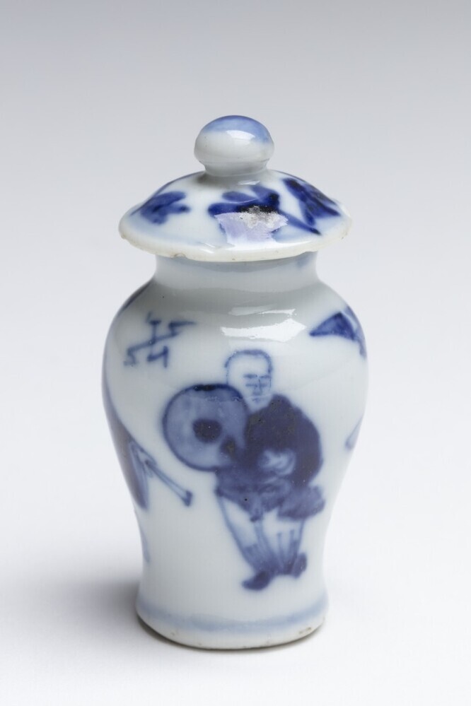 Miniatuur balustervaas