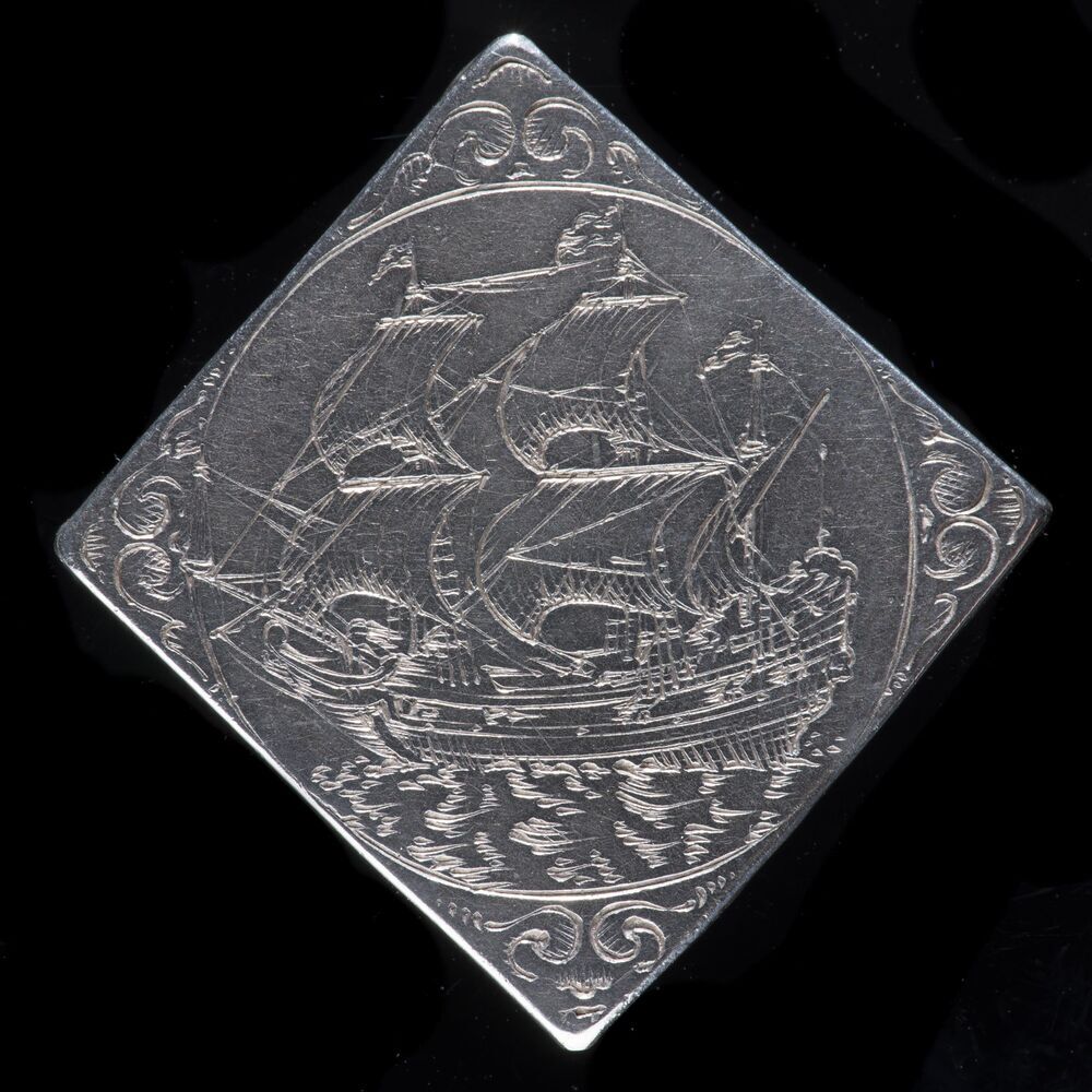 Stad en Lande, halve rijksdaalder 1672 van 25 (vijfentwintig) stuiver.