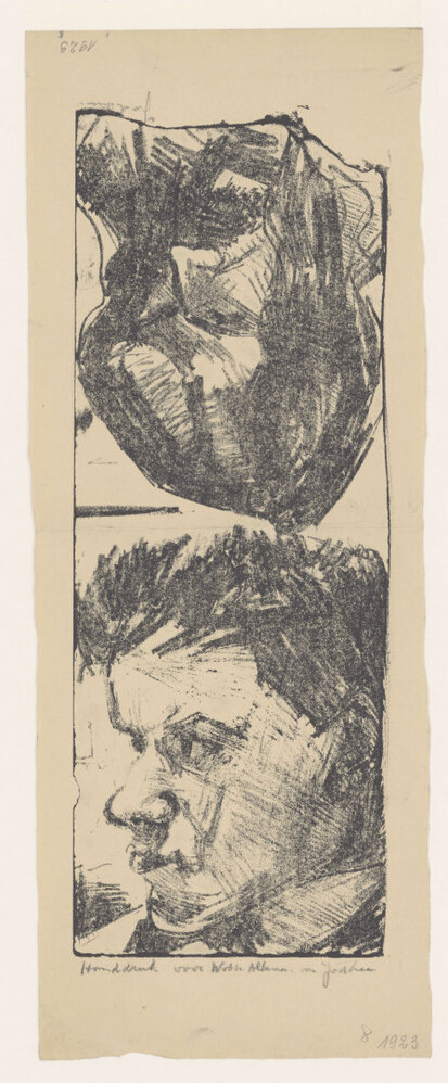 Wobbe Alkema en onbekende vrouw