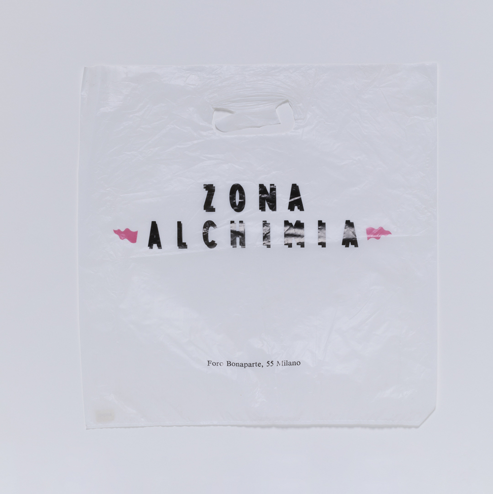 Zona Alchimia, plastic tas