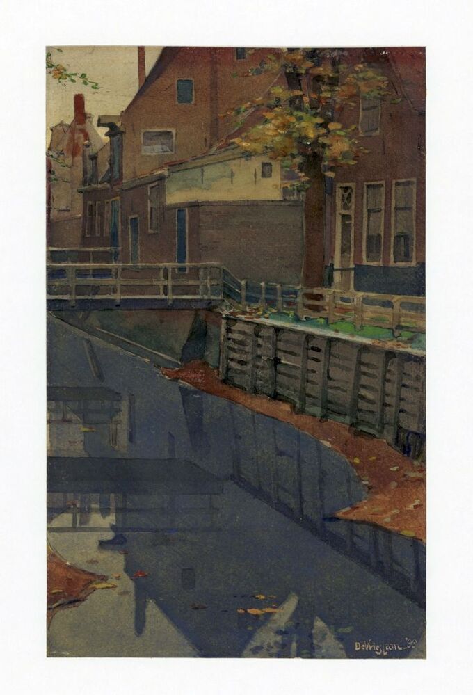 Huis aan de gracht te Appingedam
