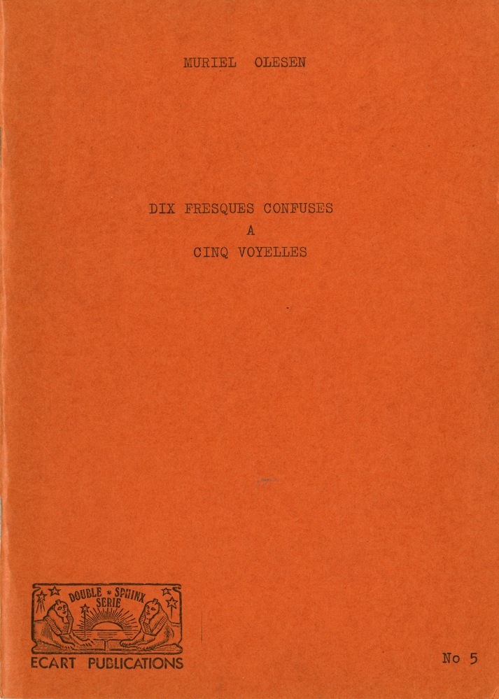 Dix Fresques confuses a cinq voyelles no. 5