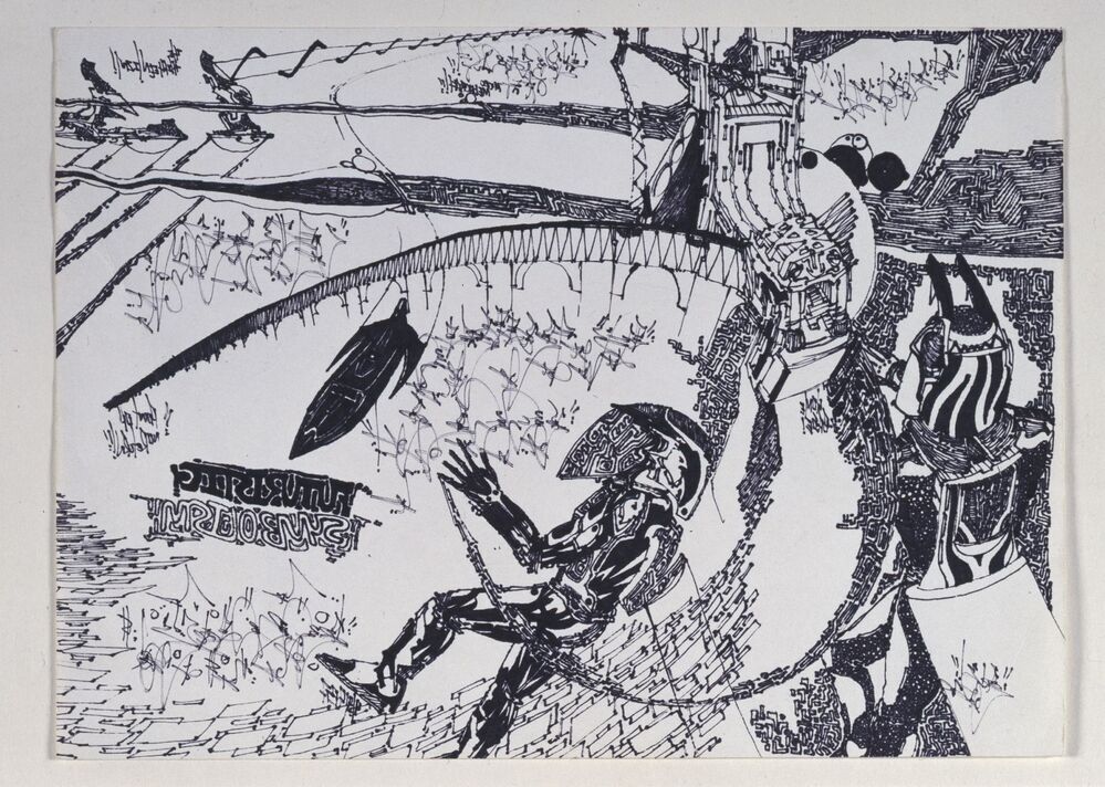 Futuristic symbolism