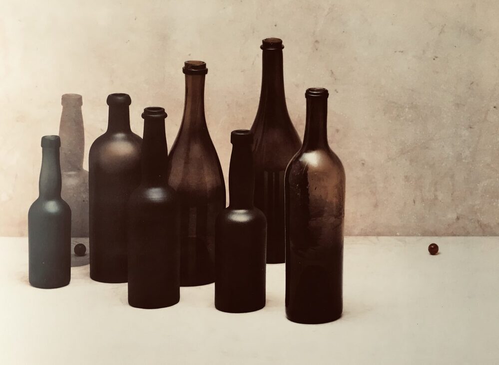 Eight bottles