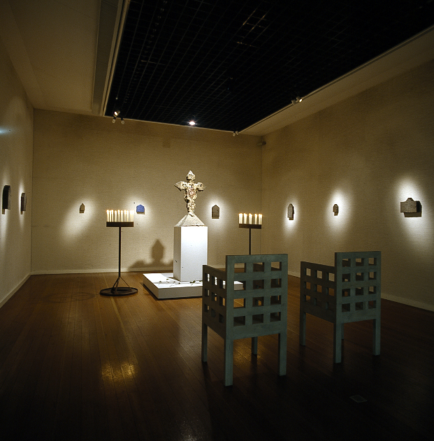 zonder titel (twee kandelaars)