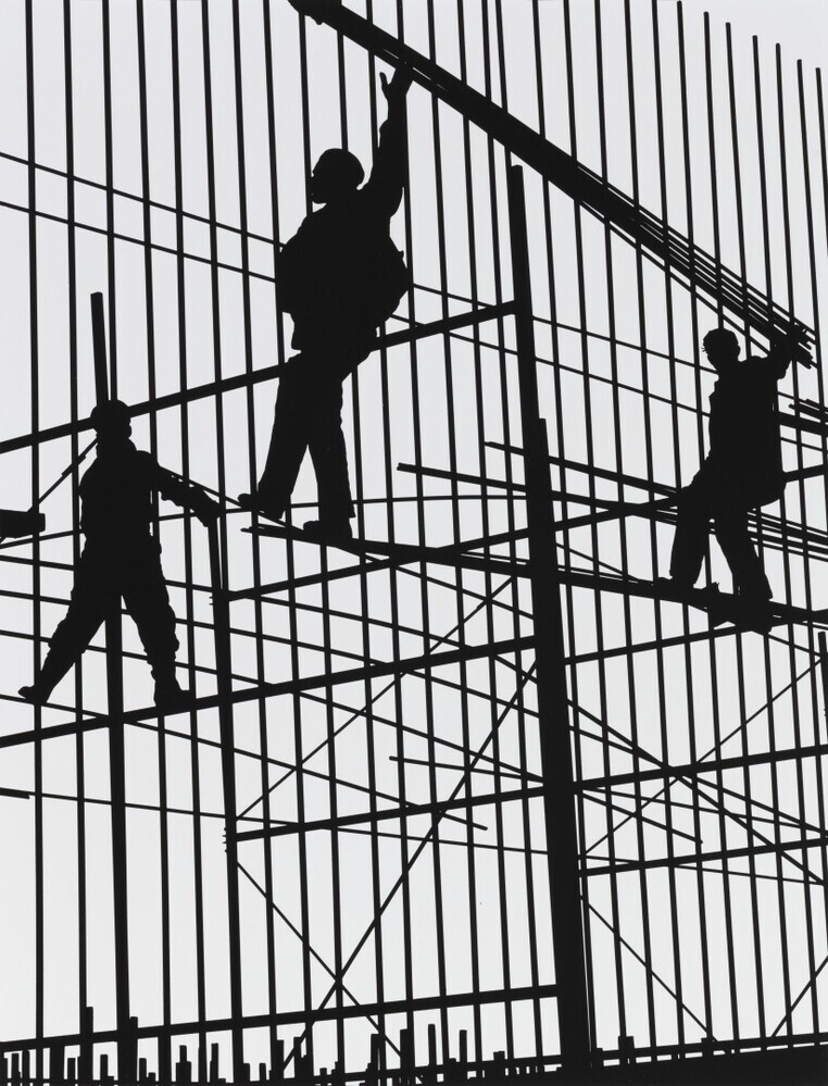 De betonvlechters (uit de serie: Werk)