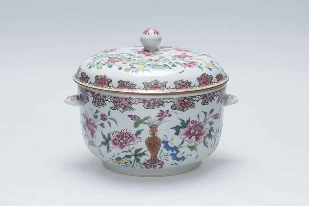 Ronde terrine met deksel