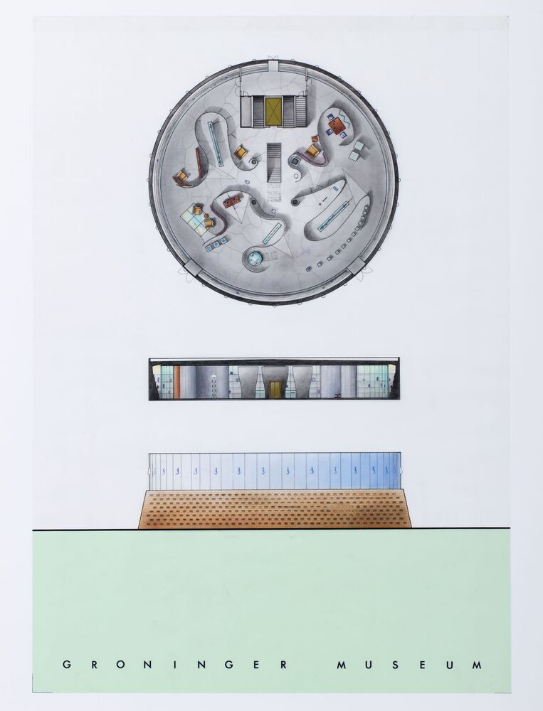 Ontwerp voor nieuwbouw Groninger Museum