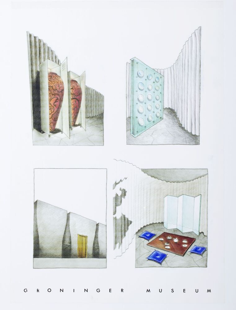 Ontwerp voor nieuwbouw Groninger Museum