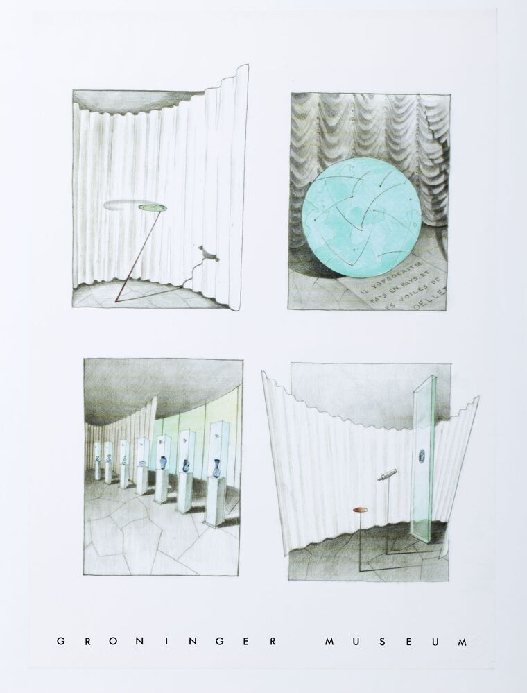 Ontwerp voor nieuwbouw Groninger Museum
