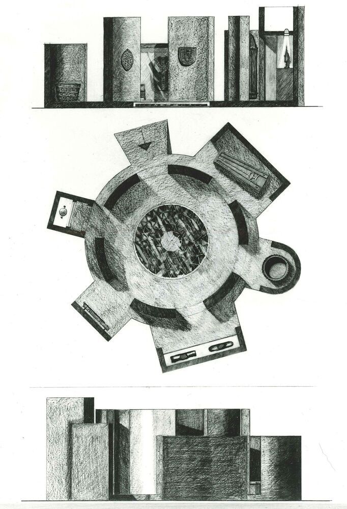 Interieurontwerp voor afdeling archeologie en geschiedenis, Groninger Museum