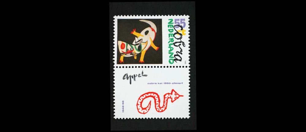 Cobrapostzegel: Karel Appel