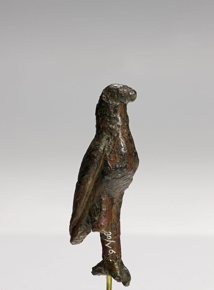 bronzen adelaar-statuette (Winsum, Joeswerd)