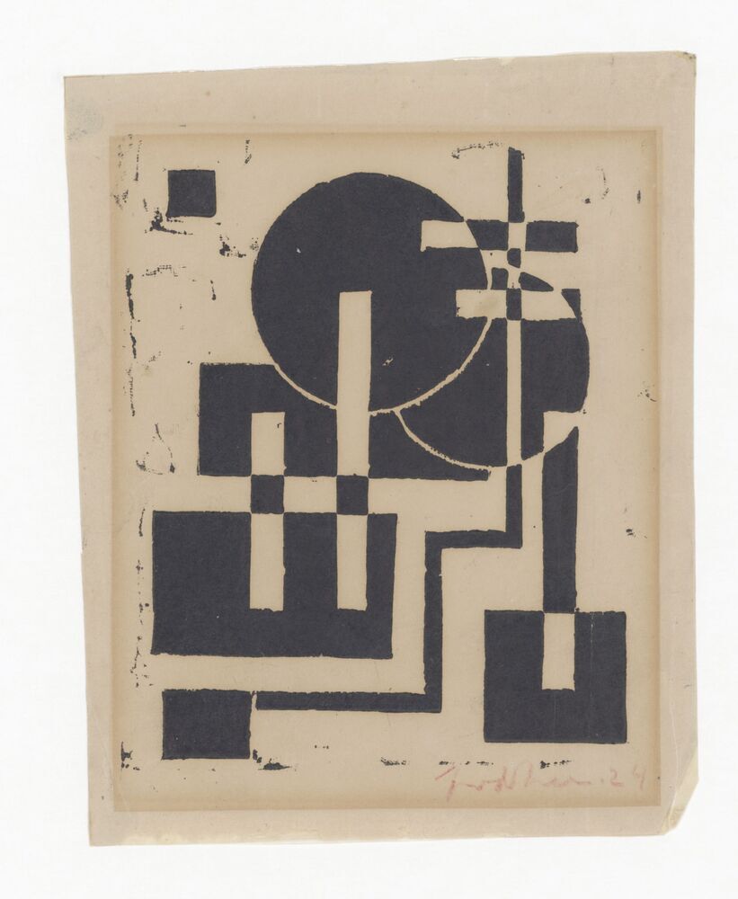 Abstrakte compositie