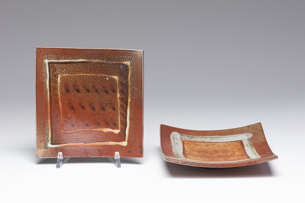 Twee rechthoekige schaaltjes