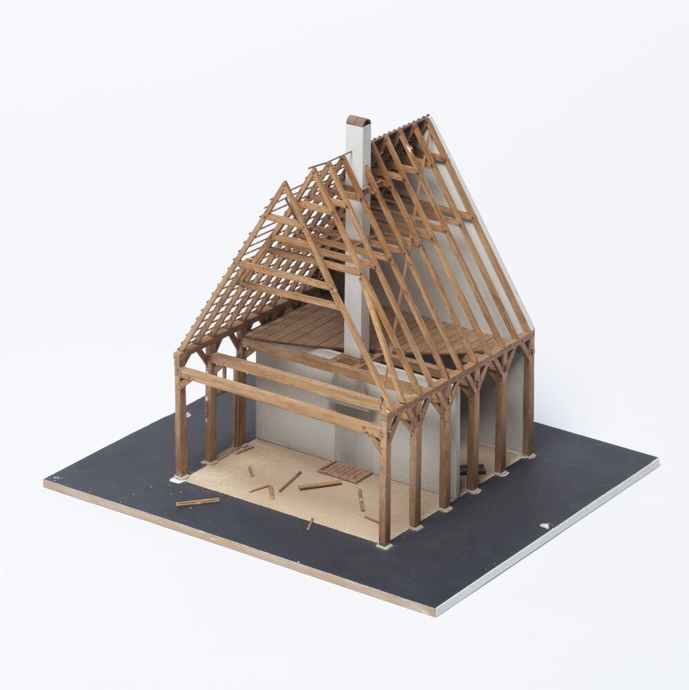 Maquette vakwerkhuis