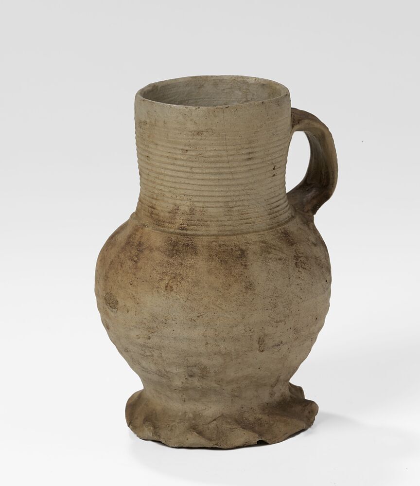 Kannetje van Siegburger steengoed (Groningen)